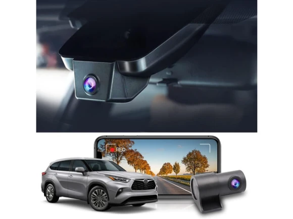 Dash Camera for Toyota Highlander — Dash Cam, Fitcamx