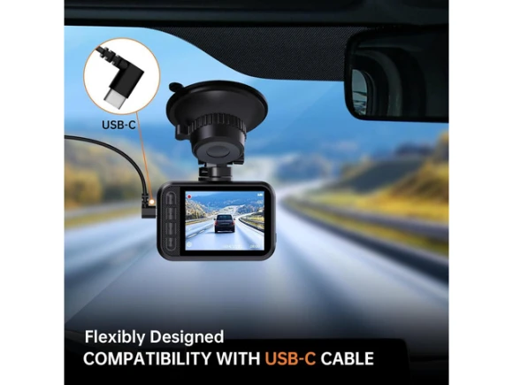 Dual Front-and-Rear Dash Camera with 32GB Card — Dash Cam, ilepo