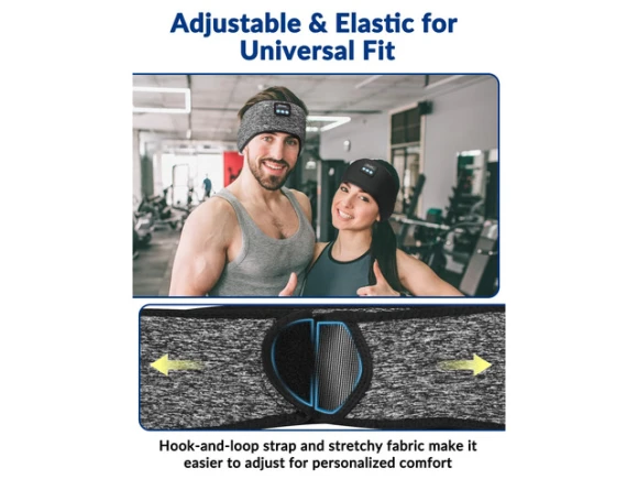 Bluetooth Headband Headphones, 2-Piece Set — Wireless Earbuds, Generic Logic, Inc.