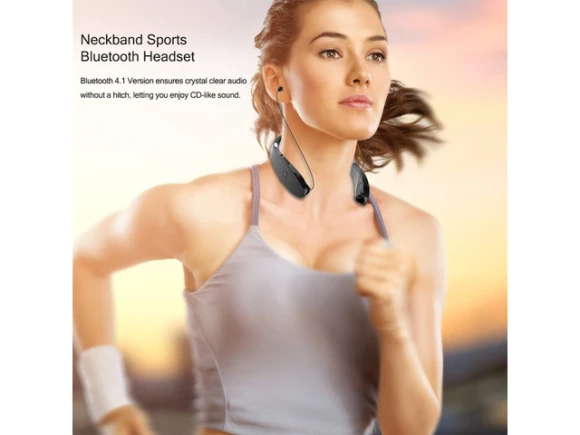 Bluetooth Headset with Carry Case — Wireless Earbuds, Generic Logic, Inc.