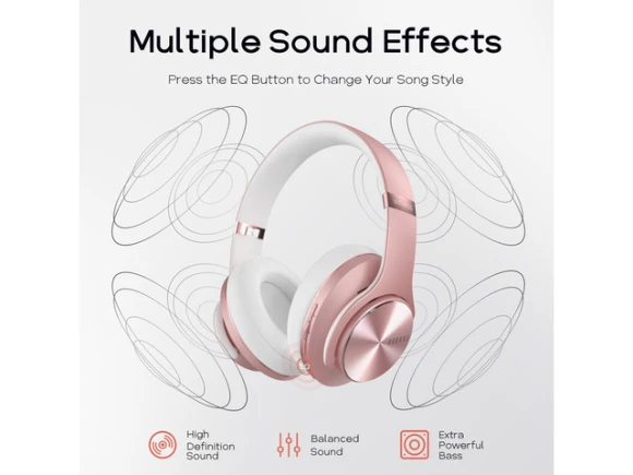 Bluetooth Over-Ear Wireless Headphones — Wireless Earbuds, Generic Logic, Inc.