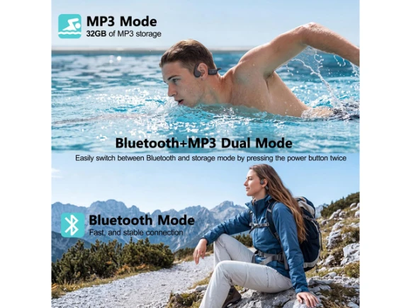 Bone Conduction Headphones — Wireless Earbuds, Generic Logic, Inc.