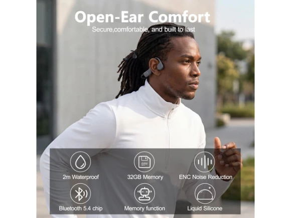 Bone Conduction Headphones — Wireless Earbuds, Generic Logic, Inc.