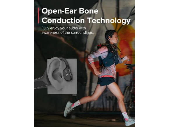 Open-Ear Bone-Conduction Headphones — Wireless Earbuds, Generic Logic, Inc.