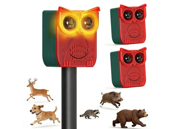 Solar Motion Sensor Alarm, 3 Pack — Motion Sensor, Generic Logic, Inc.
