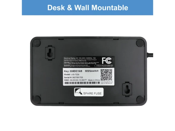 Internet-enabled IP remote power switch with 2 outlets — Smart Plug, Generic Logic, Inc.