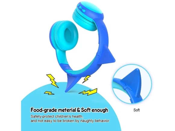 Kids Bluetooth Headphones, Pink+Blue — Wireless Earbuds, Generic Logic, Inc.