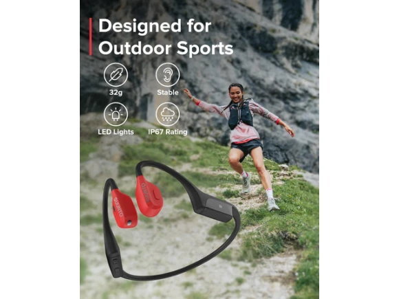 Open-Ear Bone Conduction Headphones — Wireless Earbuds, Generic Logic, Inc.
