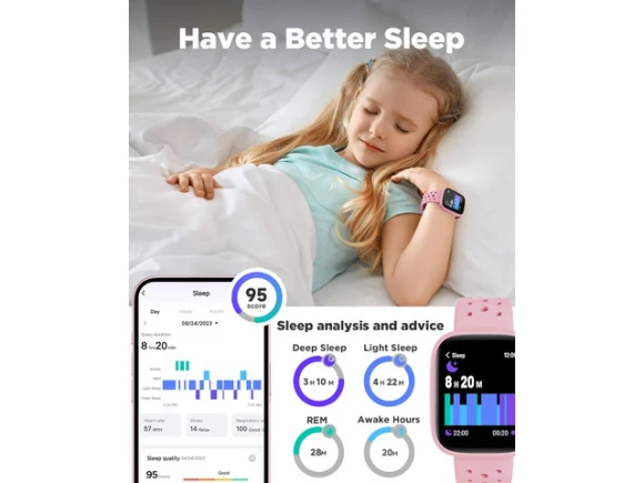 Kids Smartwatch, Pink — Kids Smart Watch, Generic Logic, Inc.
