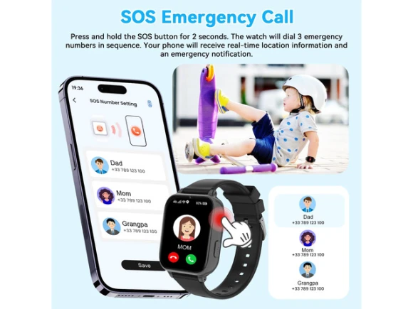 4G Kids Smartwatch Phone — Kids Smart Watch, Generic Logic, Inc.