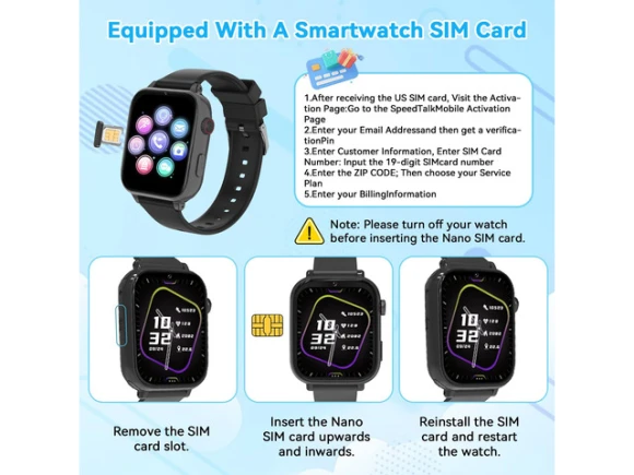 4G Kids Smartwatch Phone — Kids Smart Watch, Generic Logic, Inc.