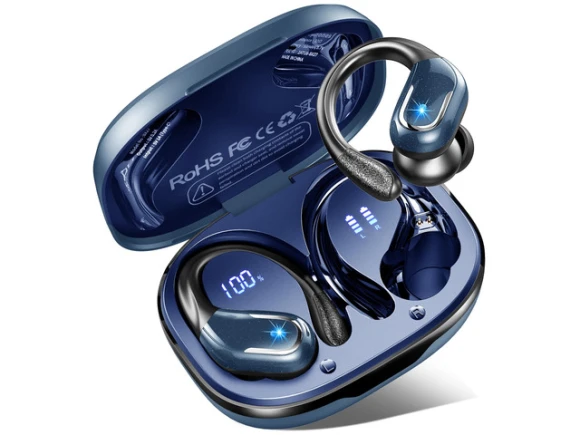 Blue Wireless Earbuds — Wireless Earbuds, Generic Logic, Inc.