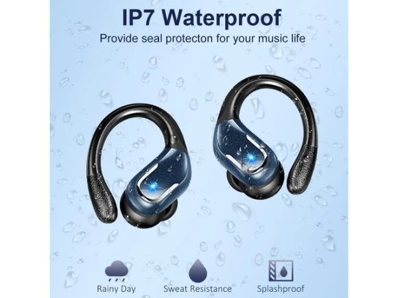Blue Wireless Earbuds — Wireless Earbuds, Generic Logic, Inc.