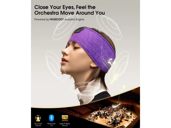 Bluetooth Sleep Headphones Headband — Wireless Earbuds, Generic Logic, Inc.