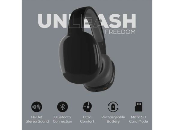 Over-ear Bluetooth headphones — Wireless Earbuds, Generic Logic, Inc.