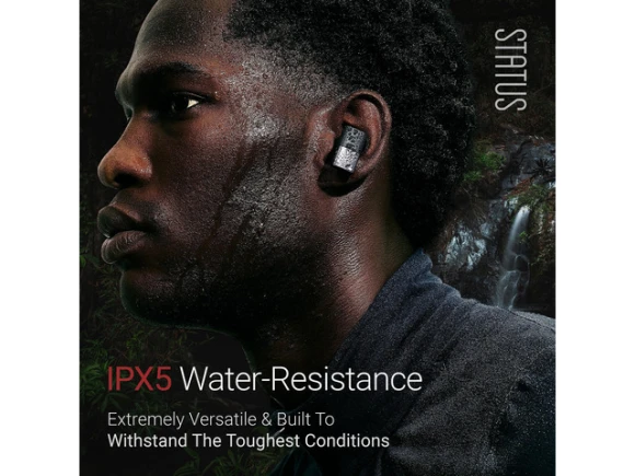 Wireless earbuds, Black — Wireless Earbuds, Between