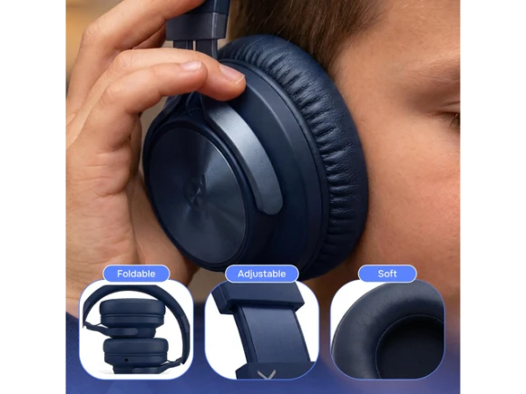 Wireless Headphones for Kids, Blue — Wireless Earbuds, Generic Logic, Inc.