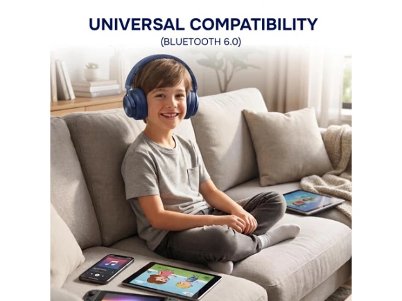 Wireless Headphones for Kids, Blue — Wireless Earbuds, Generic Logic, Inc.