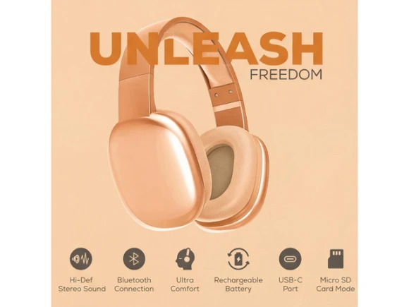 Wireless Over-Ear Bluetooth Headphones — Wireless Earbuds, Generic Logic, Inc.