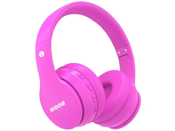 Kids Bluetooth Headphones, H-Pink — Wireless Earbuds, Generic Logic, Inc.