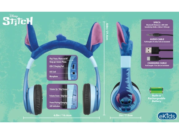 Bluetooth Headphones — Wireless Earbuds, Disney