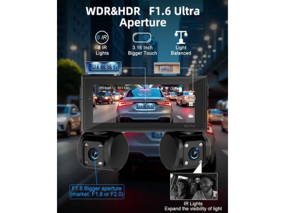 4-Channel Dash Camera — Dash Cam, ilepo