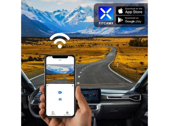 4K Dash Camera for Ford Mustang — Dash Cam, Fitcamx
