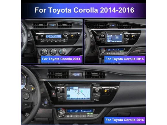 Car Radio for Toyota Corolla 2014, 2015, and 2016 — Car Infotainment System, ilepo
