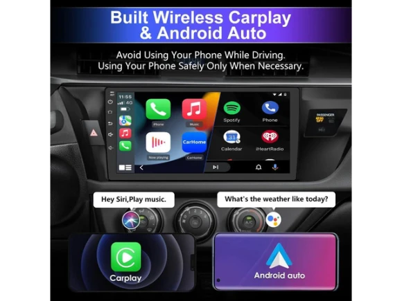 Car Radio for Toyota Corolla 2014, 2015, and 2016 — Car Infotainment System, ilepo