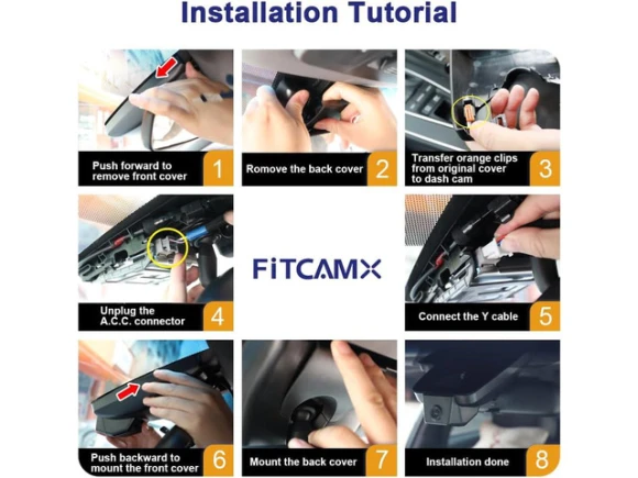 Dash Camera for Toyota Highlander — Dash Cam, Fitcamx