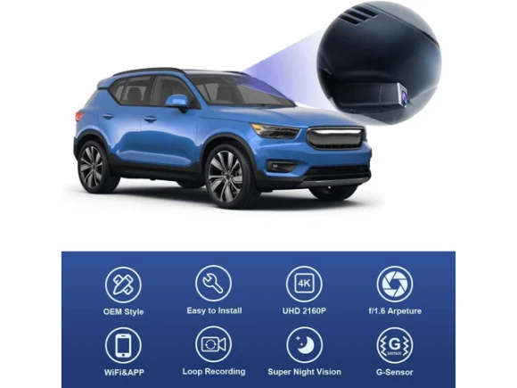 Dash Camera for Volvo XC40 and XC40 Recharge — Dash Cam, Fitcamx