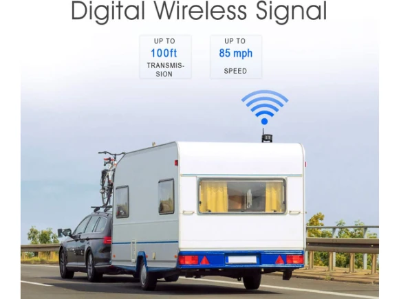 Digital Wireless Backup Camera System Kit — Backup Camera, ilepo