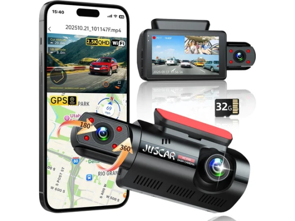 Dual Dash Camera with 32G Card — Dash Cam, ilepo