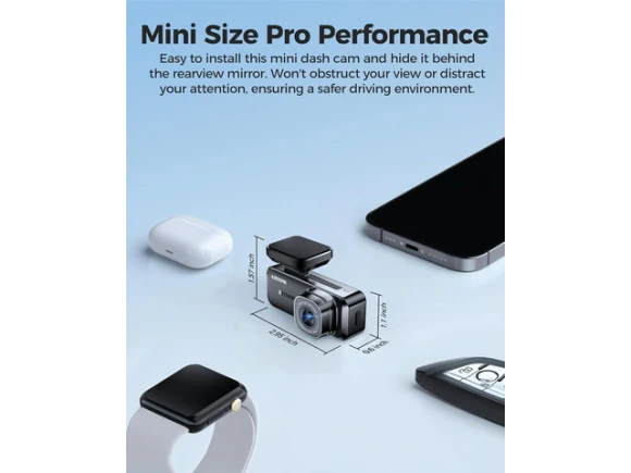 Front Dash Camera, 1080P — Dash Cam, AZDOME