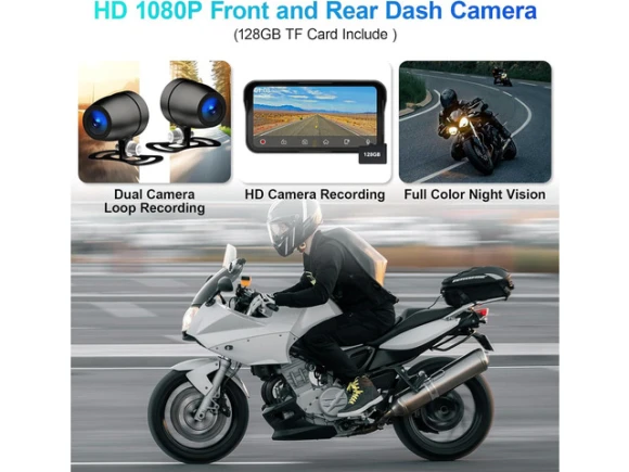 Motorcycle CarPlay Screen — Car Infotainment System, ilepo