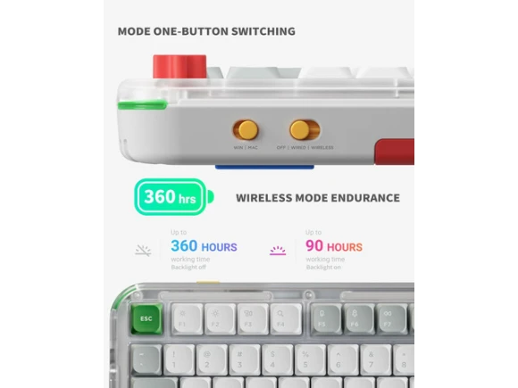 75% Mechanical Keyboard — Bluetooth Keyboard, NuPhy