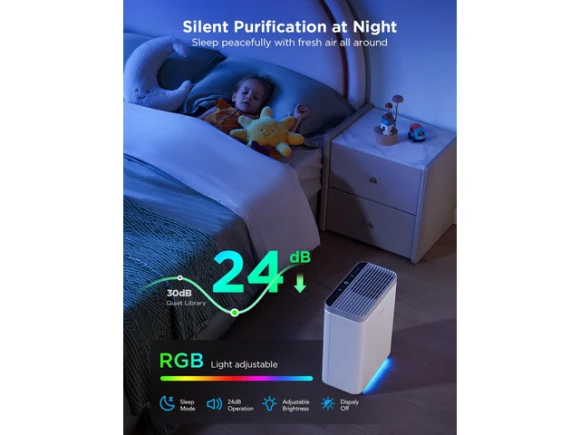 HEPA Air Purifier with 3-in-1 Filter — Air Purifier, GoveeLife