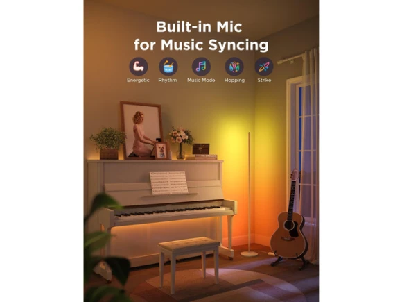 RGBIC Floor Lamp Basic Floor Lamp — Smart Lamps, Govee