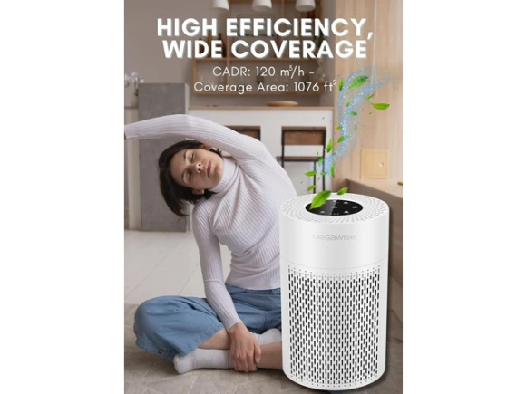 White Air Purifier — Air Purifier, MEGAWISE