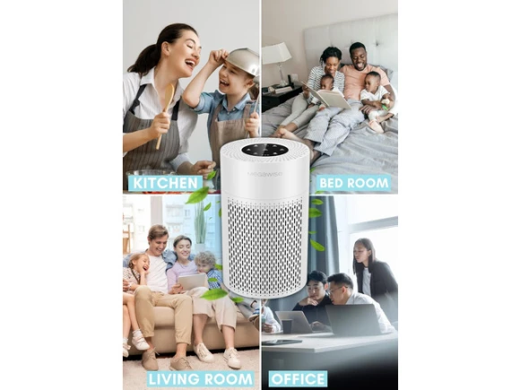White Air Purifier — Air Purifier, MEGAWISE