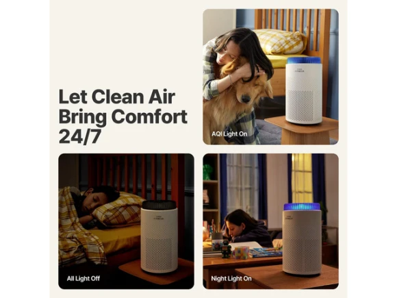 White HEPA Air Purifier — Air Purifier, Coway
