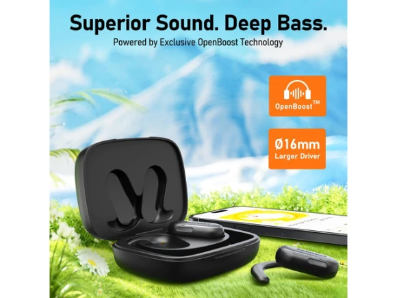 Open-Ear Wireless Bluetooth Headphones — Wireless Earbuds, Audiovance