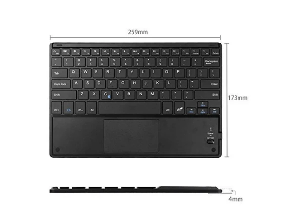 Wireless Bluetooth Keyboard with Touchpad — Bluetooth Keyboard, FINTIE
