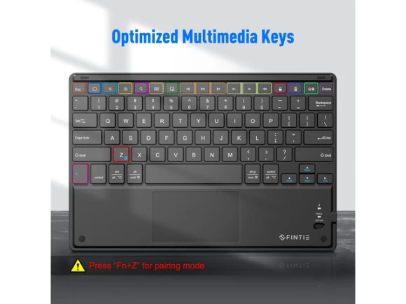 Wireless Bluetooth Keyboard with Touchpad — Bluetooth Keyboard, FINTIE