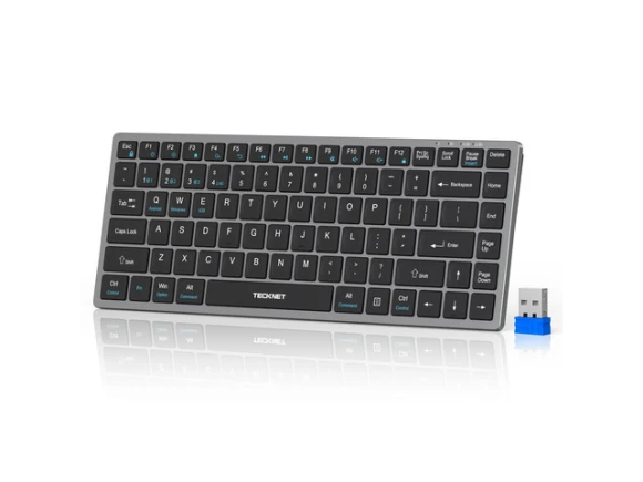 Wireless Keyboard — Bluetooth Keyboard, TECKNET