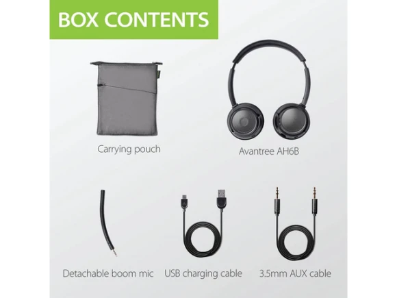 Bluetooth Headset — Wireless Earbuds, Avantree