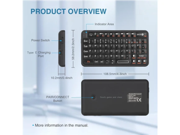Bluetooth Keyboard — Bluetooth Keyboard, Riitek