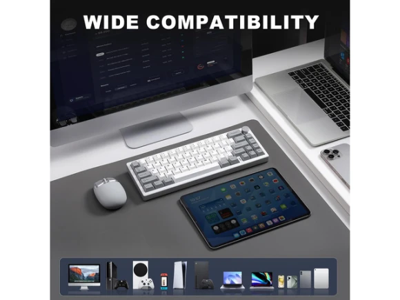 Wireless Mechanical Keyboard — Bluetooth Keyboard, YUNZII