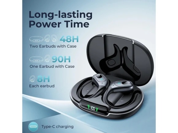 Matte Black In-Ear Wireless Earbuds — Wireless Earbuds, occiam
