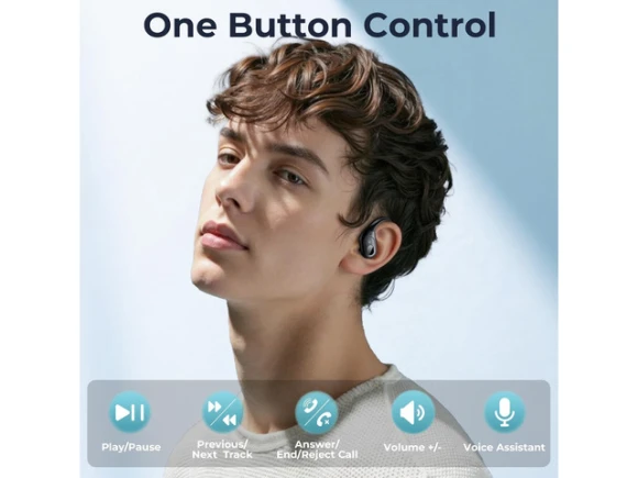 Matte Black In-Ear Wireless Earbuds — Wireless Earbuds, occiam